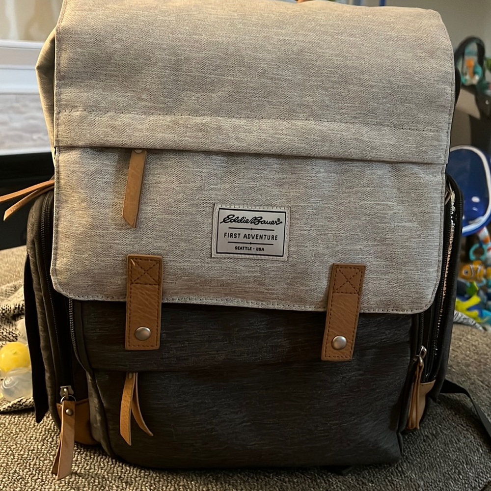 Eddie Bauer diaper bag bookbag